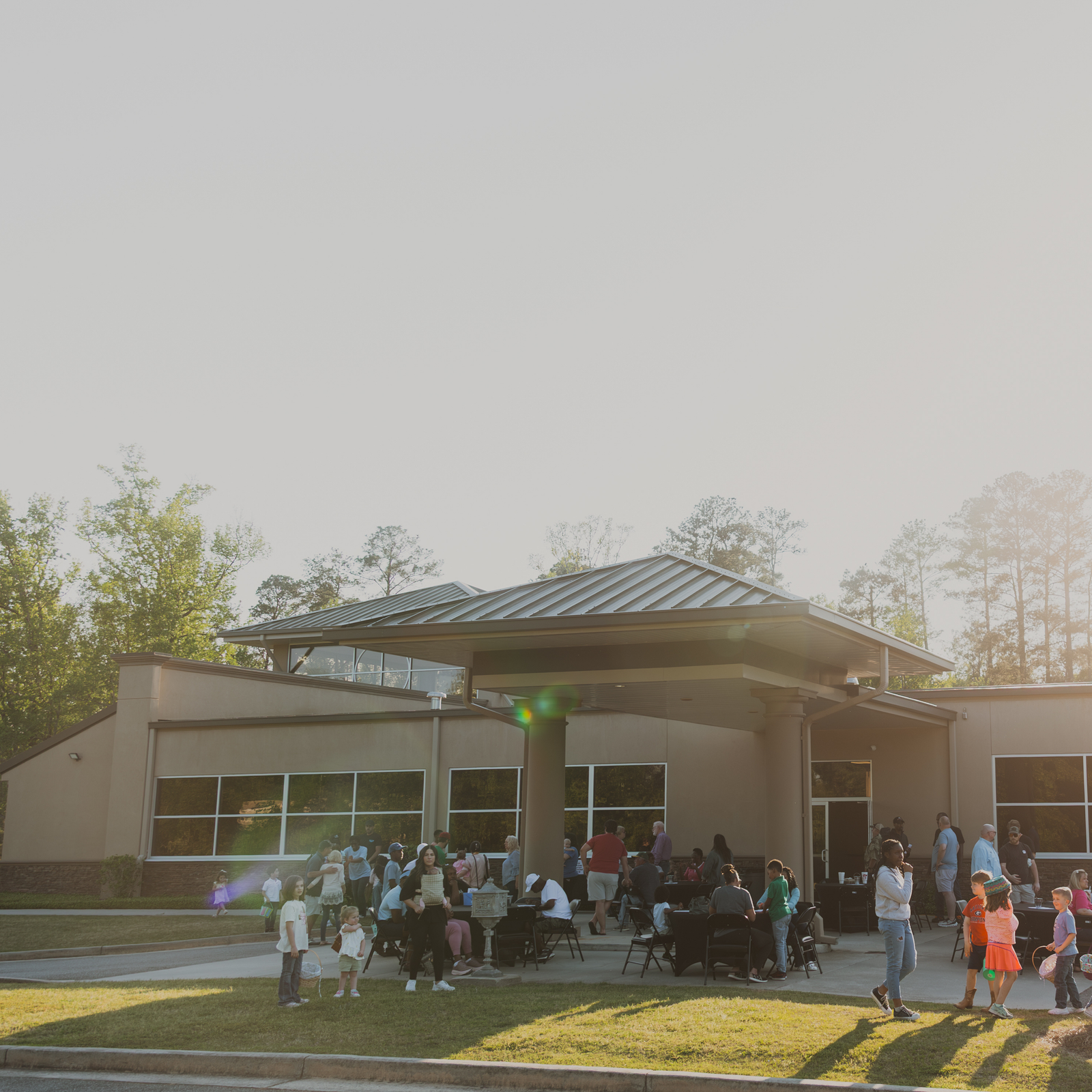 Volunteers serving at Stone Edge Church