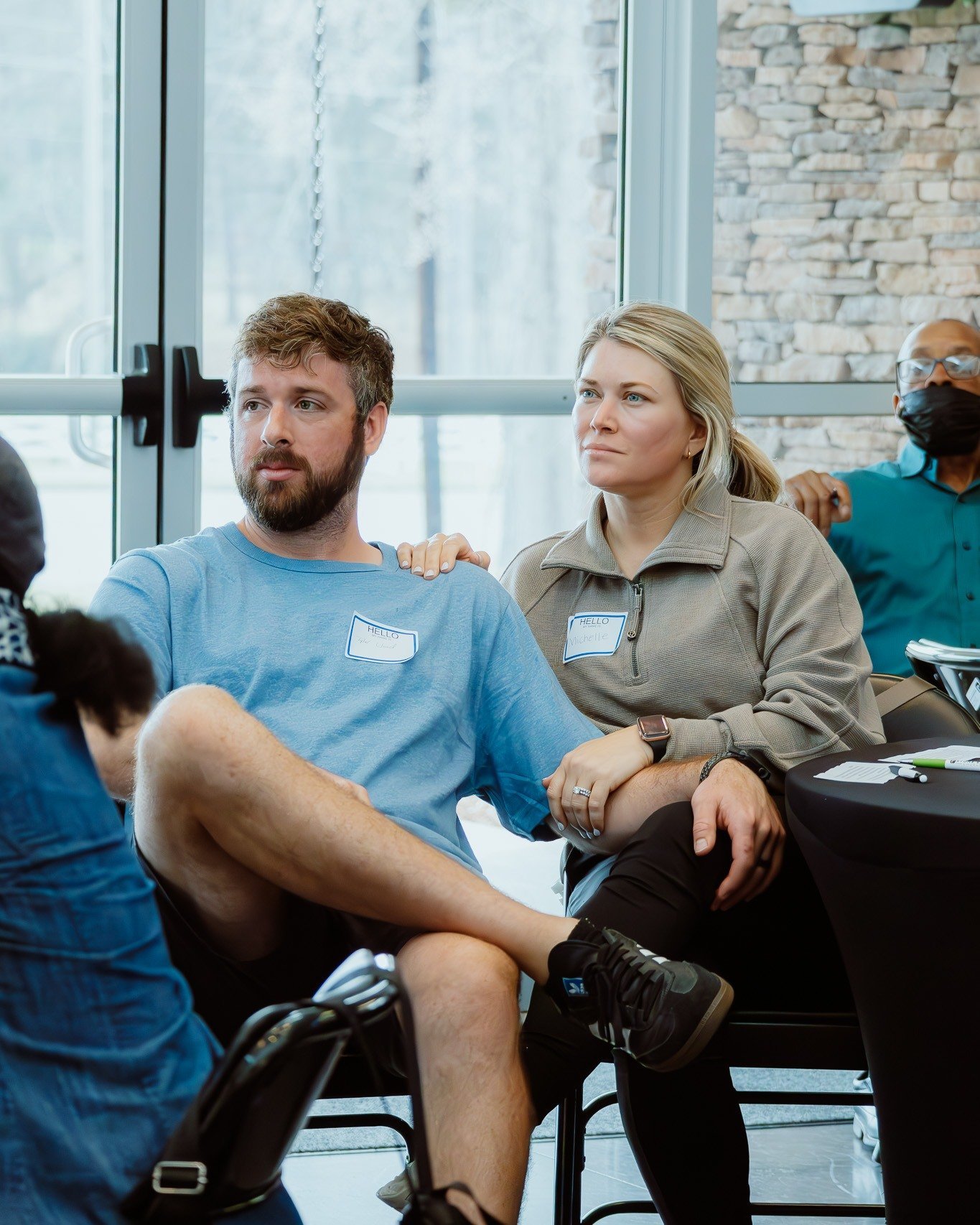 Guests at a Stone Edge Growth Track gathering
